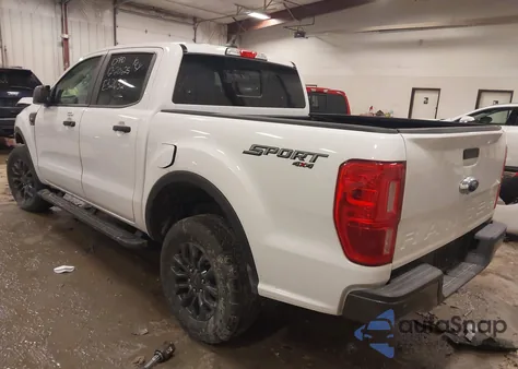 2023 Ford Ranger Xlt z USA, uszkodzony, nr VIN 1FTER4FH2PLE32632